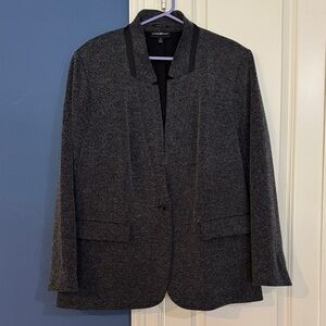Lane Bryant Dark Gray Blazer